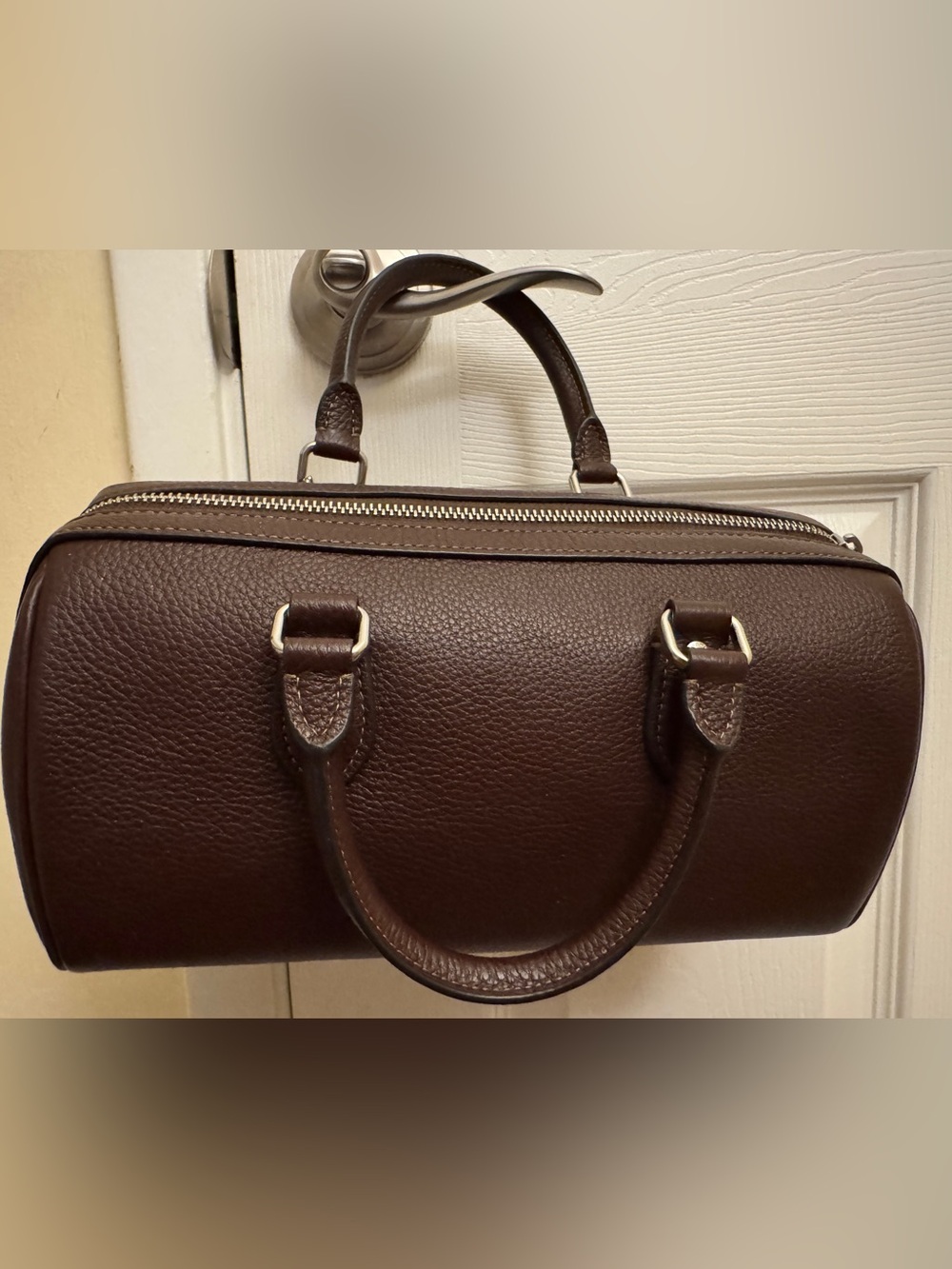 Coach Long Rowan Satchel in Maple - Like New - Picture 4 of 6